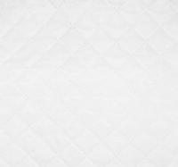 Ткань термостёжка подкладка 190Т 53 г/м2 + синтепон 100 г/м2 ромб 35*35 цвет белый